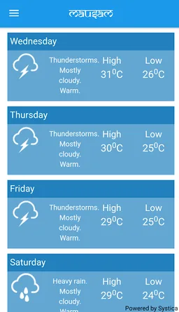 Mausam - Made to Weather screenshot 2