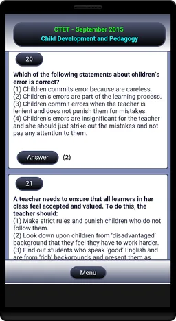 CTET Solved Papers (Paper-I) screenshot 3