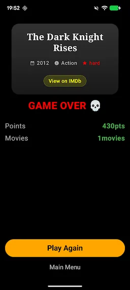 Hangman: Movie Edition screenshot 5