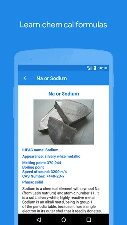 Chemistry formulas screenshot 3