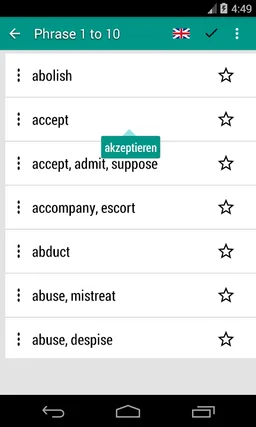 Common German Verbs screenshot 2