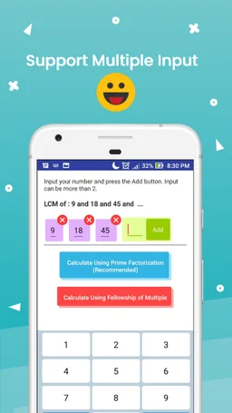 LCM and HCF complete calculato screenshot 2