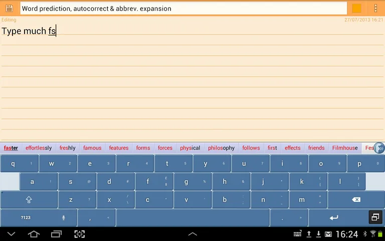 Flexpansion Keyboard screenshot 1
