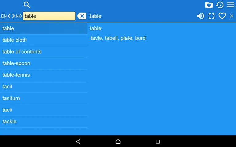 English Norwegian Dictionary screenshot 3