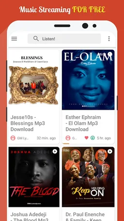 GM Lyrics Mobile - Download Gospel Songs screenshot 6
