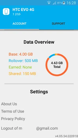 MyFreedomPop screenshot 2