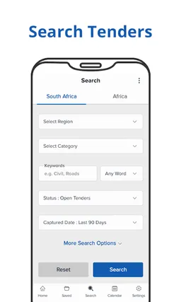 OnlineTenders screenshot 2