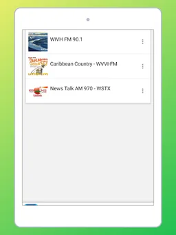 Radio US Virgin Islands FM App screenshot 9