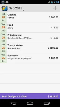 Expense Tracker screenshot 3