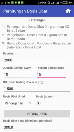 Si KalBro (Kalkulator Broiler) screenshot 5