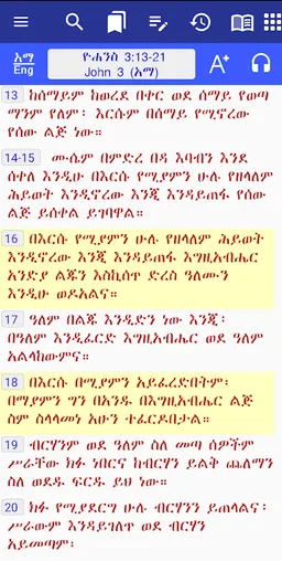 Amharic Bible Study with Audio screenshot 18
