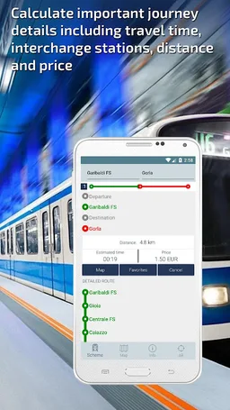 Milan Metro Guide and Planner screenshot 8