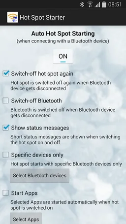 Hot Spot Starter Free screenshot 1