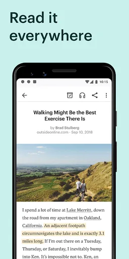 Pocket: Save. Read. Grow. screenshot 9