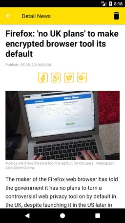 Yellow News Update screenshot 5