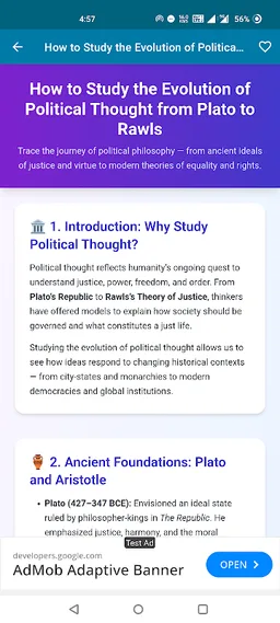 Political Science screenshot 4