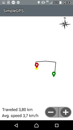 Simple GPS - free backtrack screenshot 3