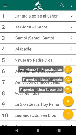 Antiguo Himnario Adventista screenshot 10