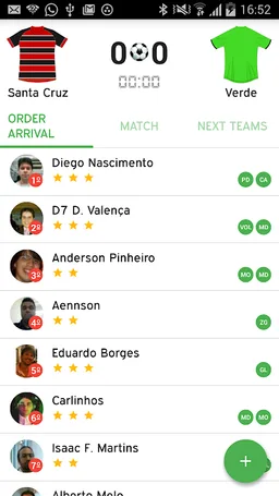 Peladeiros - Soccer Players screenshot 3
