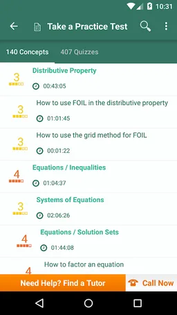 Algebra 1 Practice & Prep screenshot 4