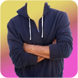 Men Sweatshirt Photo Suit icon