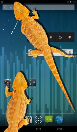 Lizard in phone funny joke screenshot 7