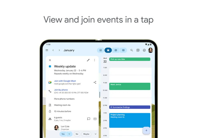 Google Calendar screenshot 11