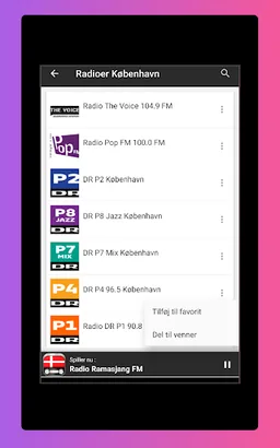 Radio Denmark FM - DAB Radio screenshot 13