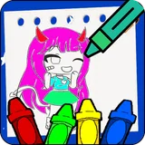 Gacha Chibi Coloring Book icon