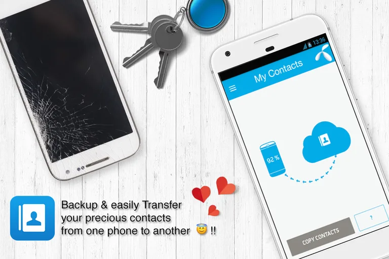 My Contacts - Phonebook Backup & Transfer App screenshot 2
