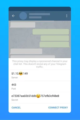 پروکسی و فیلترشکن تلگرام - Telegram Proxy Vpn screenshot 1
