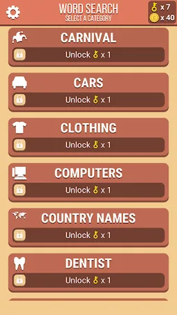 Word Search Puzzle INFINITE screenshot 7