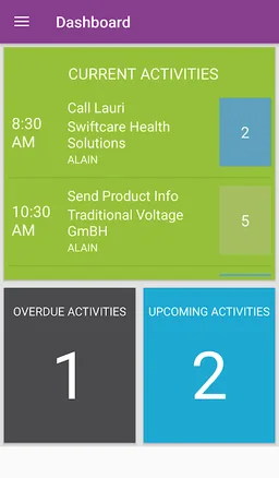 IFS Apps 10 CRM Companion screenshot 1