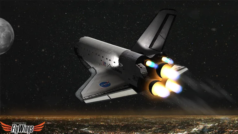 Flight Simulator Night NY Free screenshot 15