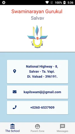 Swaminarayan Gurukul Salvav screenshot 2