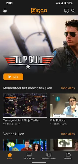 Ziggo GO TV screenshot 1
