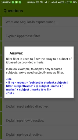 AngularJS Interview Questions screenshot 4