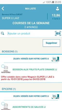 Mon Magasin U : Promos et CARTE U screenshot 5