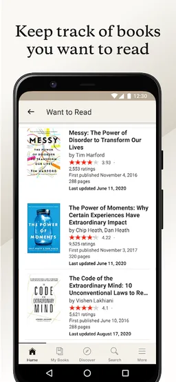 Goodreads screenshot 9