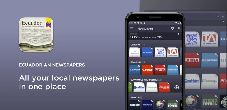 Ecuadorian Newspapers cover image