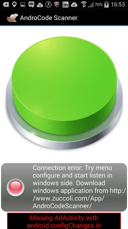 AndroCode Scanner screenshot 1