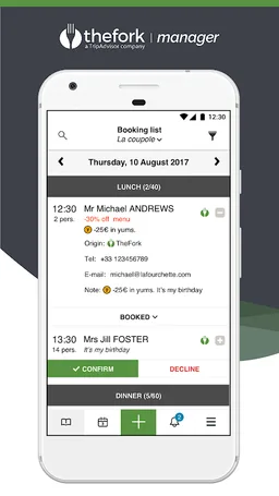 TheFork Manager screenshot 4