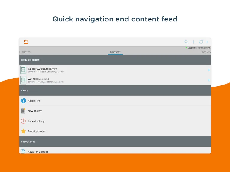 Content - Workspace ONE screenshot 6