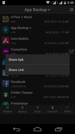 App Backup+ screenshot 3