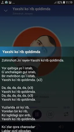 Zohirshoh Jo`rayev qo'shiqlari screenshot 2