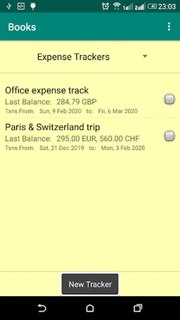 Pocket CashBook screenshot 4