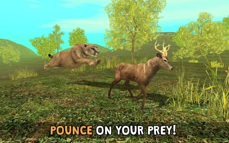 Wild Cougar Sim 3D screenshot 3