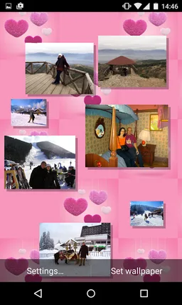 Romantic Photo Gallery Live Wallpaper screenshot 10