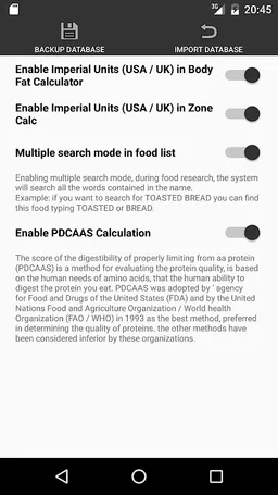 Zone Diet Free screenshot 11