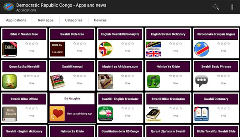 Congolese apps screenshot 3